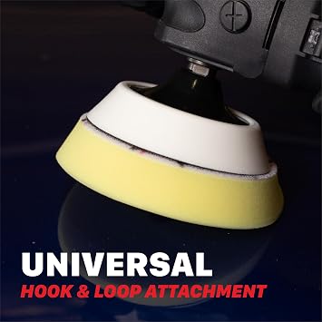 Maxshine 2 Universal Professional Rotary Polisher Backing Pad 50mm High-Performance Plate with 5/8 Thread Fits All Rotary Polishers Durable Auto Detailing Accessory