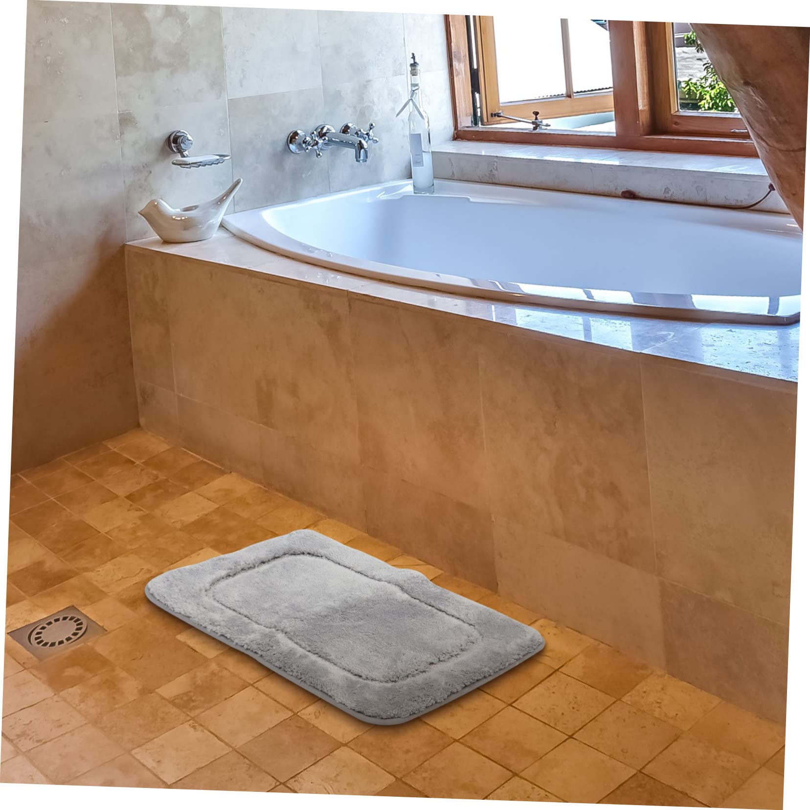 Tappeto Assorbente Antiscivolo Microfibra Per Bagno Per Casa e Hotel Comfort e Pulizia Quotidiana