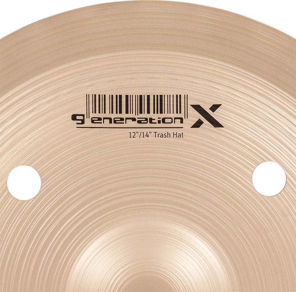 Meinl Cymbals GX-12/14TH Generation X Serie Trash Hat Beckenset Benny Greb Signature 30,5 cm (12 Zoll) - 35,6 cm (14 Zoll)