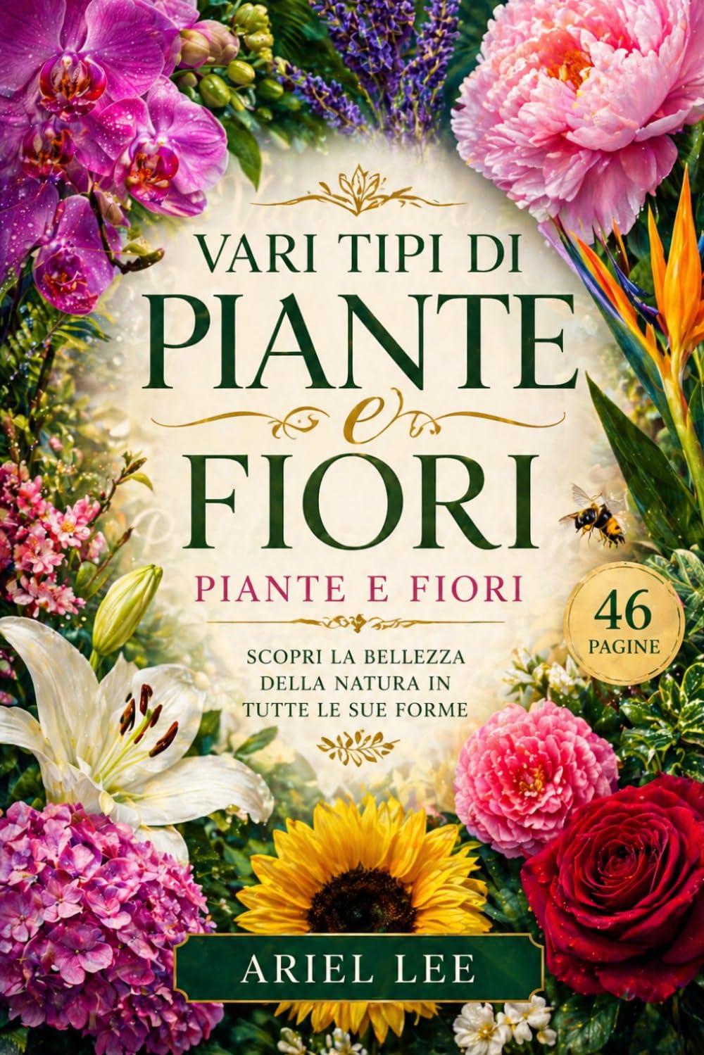 Vari tipi di piante fiori: piante e fiori