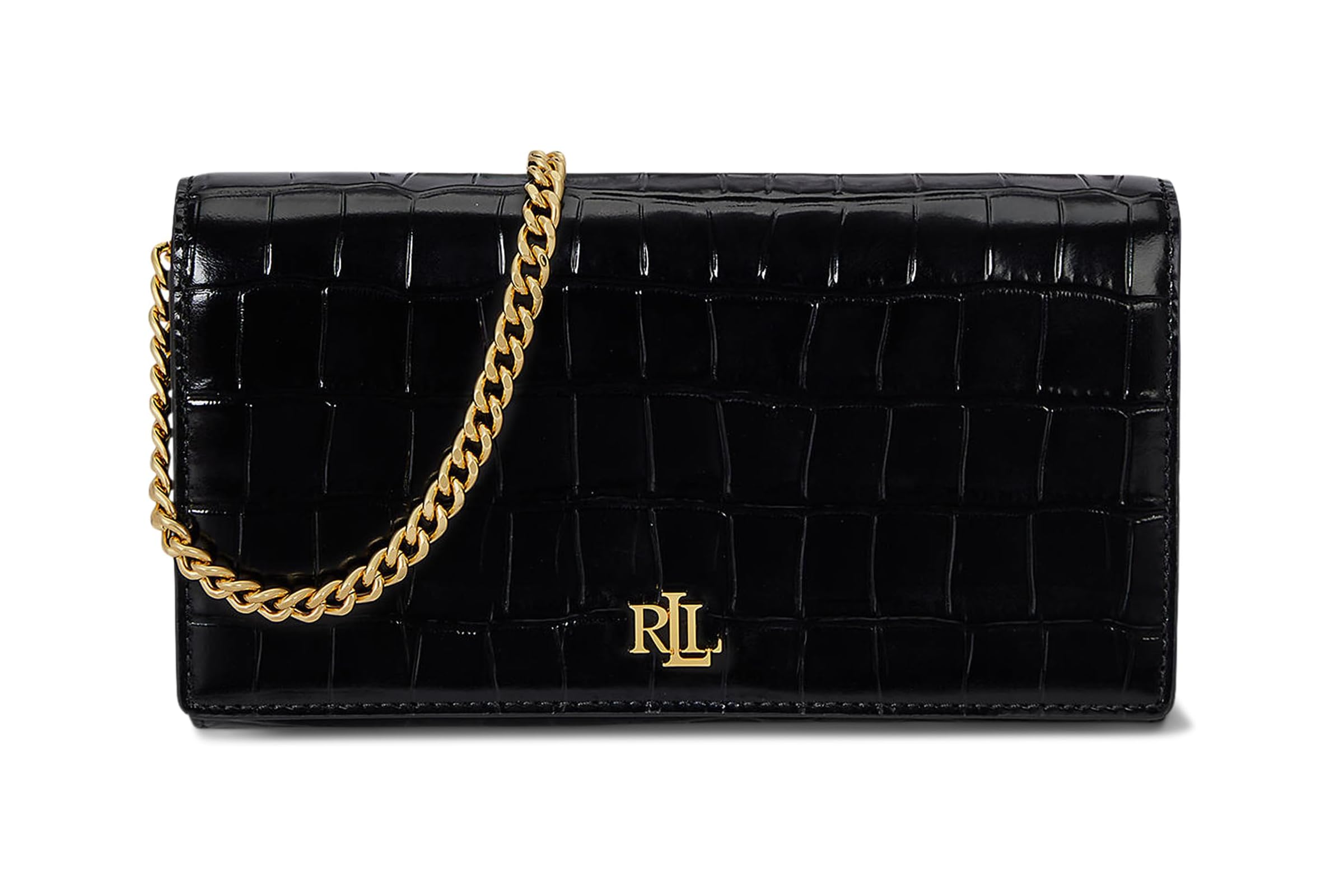 Женская сумка Lauren Ralph Lauren Croc-embossed Medium Adair Ii Crossbody