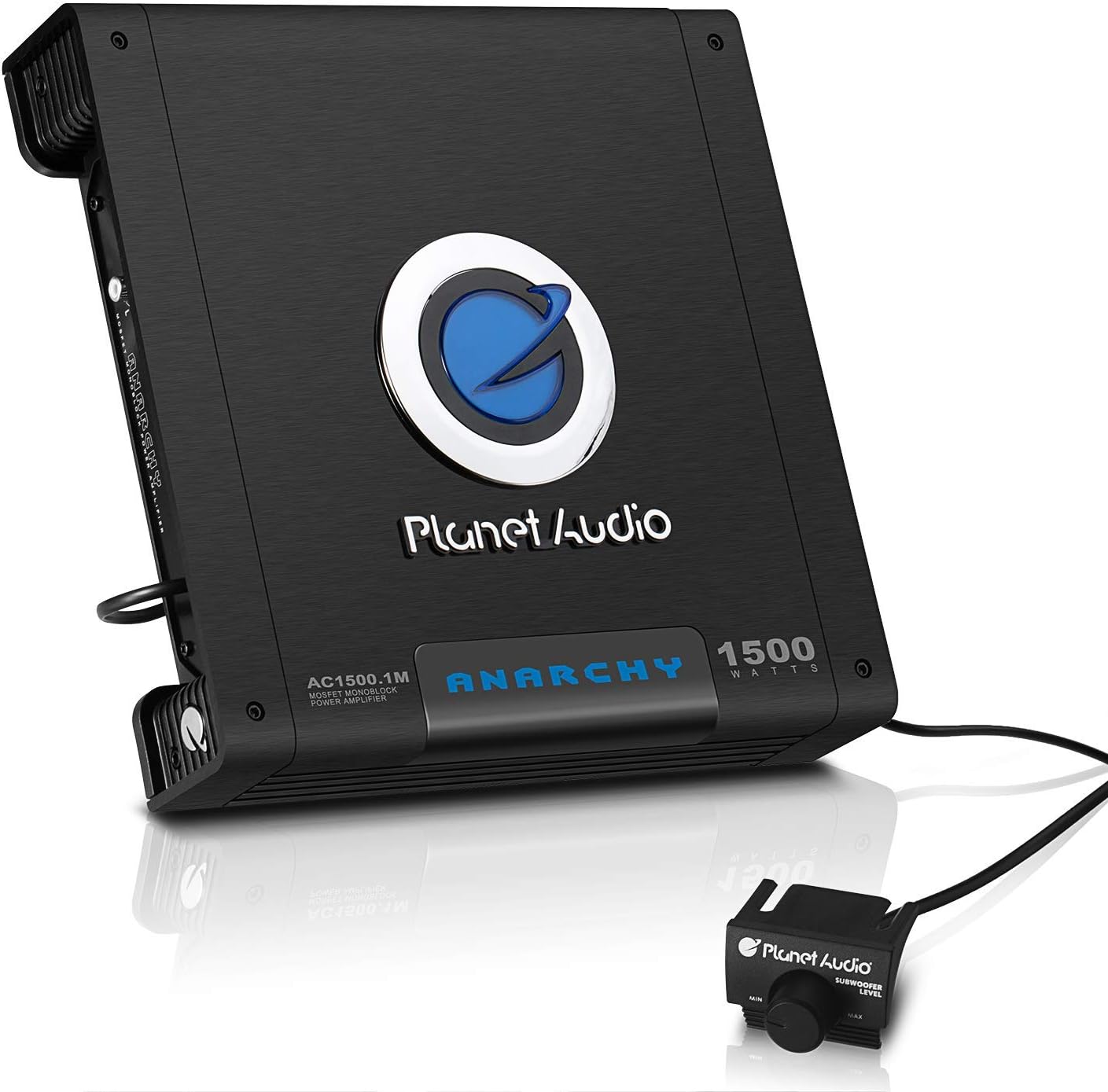 Planet Audio AC1500.1M ANARCHY 1500-watts Monoblock Class A/B 1 Channel 2 Ohm Stable Amplifier