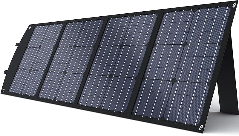 Painel Solar Portátil Dobrável Baldr 120 W com USB-C PD para Estação de Energia