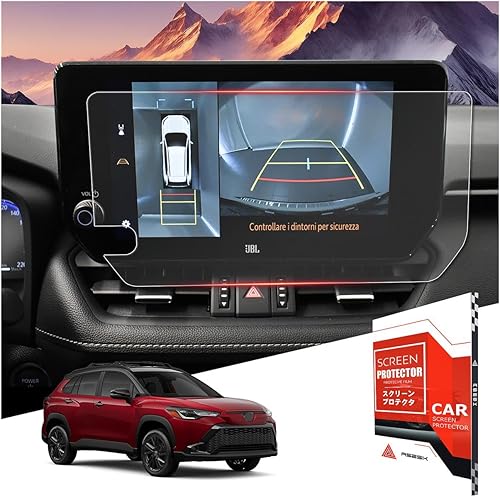 ASZSK For Matte Anti Glare Tempered Glass 2023 2024 2025 Toyota RAV4 10.5 Inch T
