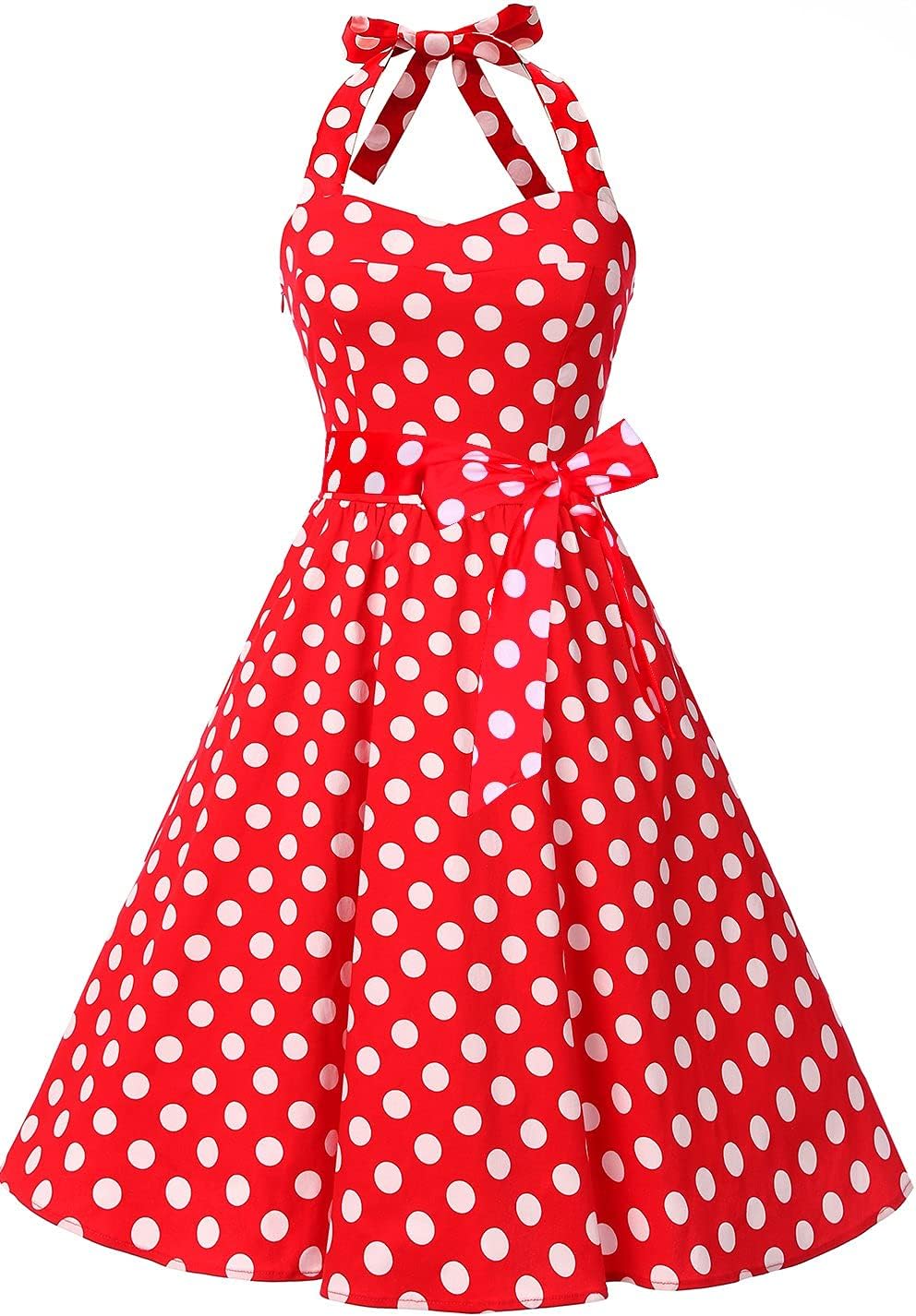 50s polka dot dress Outlet