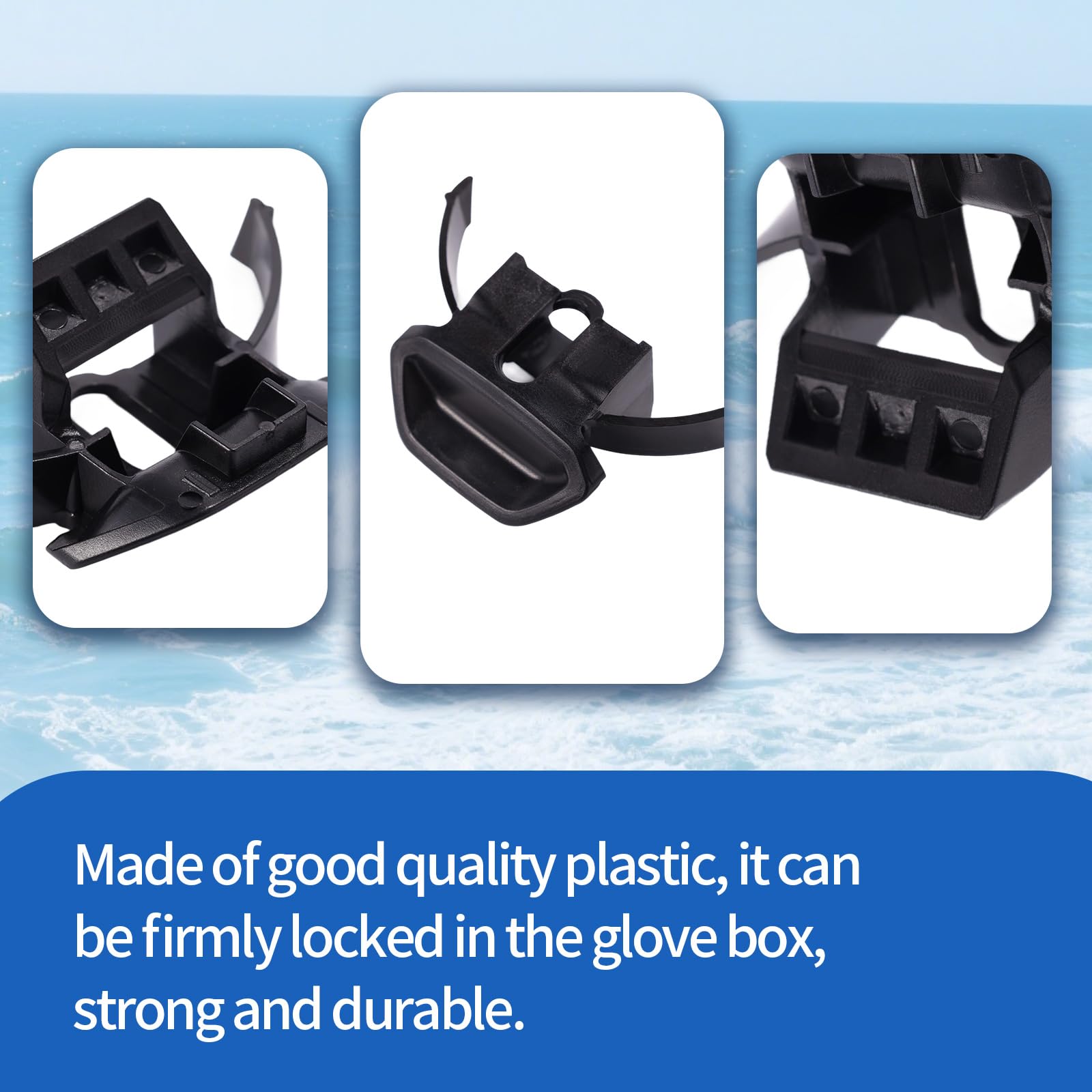 Pestillo para guantera de moto acuática 264000133, repuesto duradero, compatible con Sea Doo New GTX RXT Wake Pro Fish Pro 2018-2021