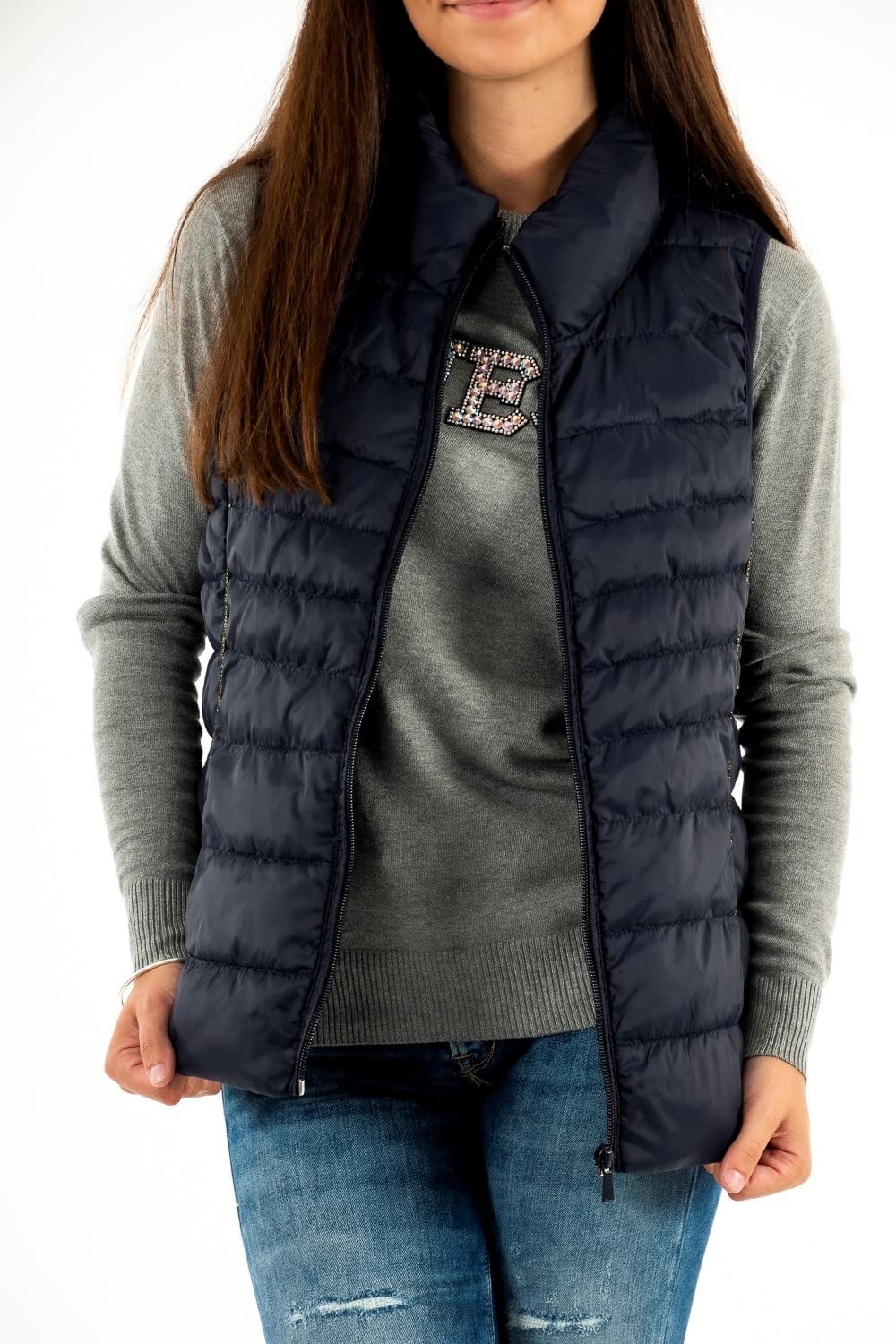 ONLY Onlnewclaire Quilted Waistcoat Otw Noos Manteau Femme