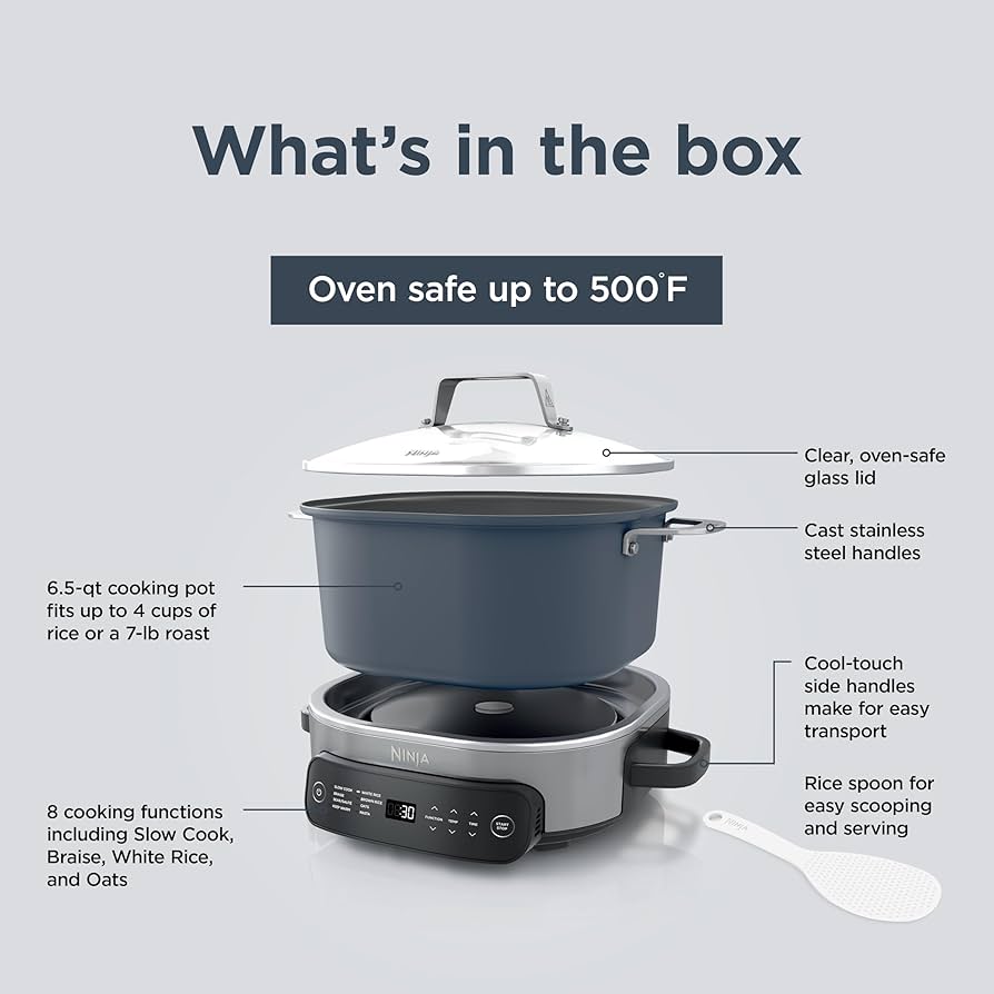 O*ん様 NINJA Everyday Possible Cooker MC11 Amazon.com: Ninja MC1101 Foodi Everyday Possible Cooker Pro, 8-in