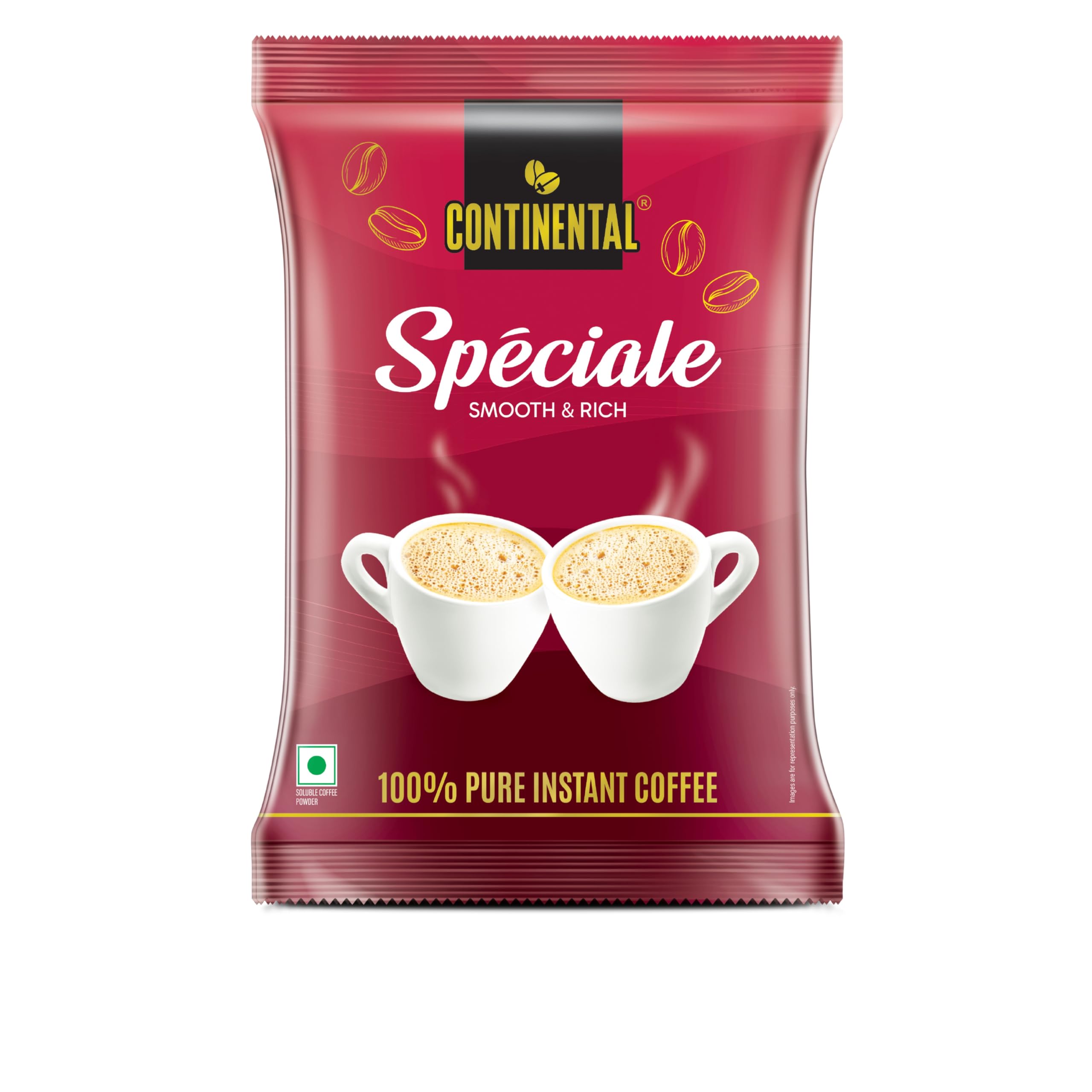 Continental Speciale Instant Coffee Powder | 50g Coffee Pouch | Medium Roast Instant Coffee | 100% Pure Coffee Powder | No Added Flavours | Pack of 1-image-49