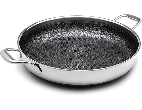 Paula Deen Paula Deen Signature Hard-Anodized Aluminum Nonstick Skillet + Lid