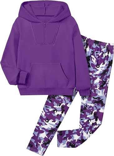 Girls Hoodie and Sweatpants Set