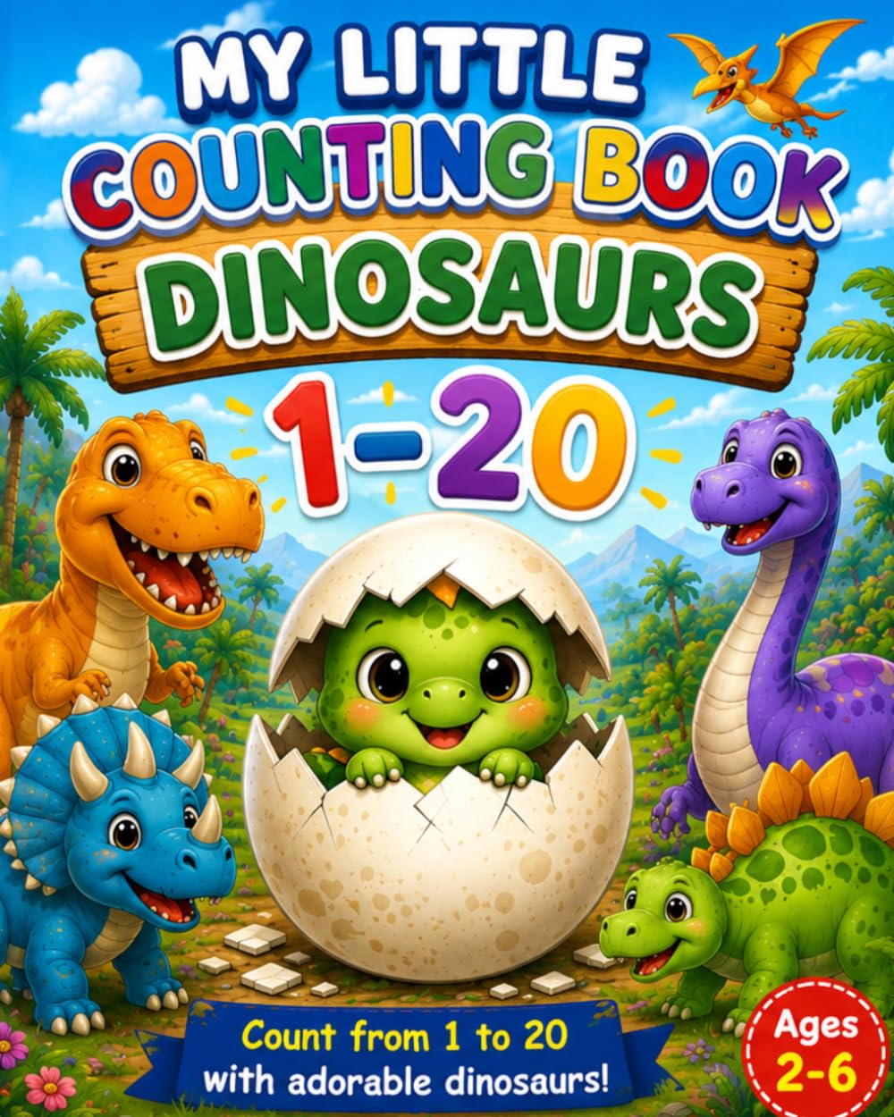 My Little Counting Book: Dinosaurs 1 - 20 (My Little Books)