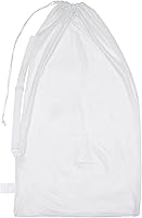 Vista 2 de Champion Sports Mesh Equipment Bag Heavy-Duty Nylon Drawstring Bag with Lock & ID Tag, Breathable Storage Sack for Balls, Swim Gear, Laundry &