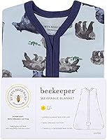 Vista 51 de Burt's Bees Beekeeper - Manta unisex para bebé, de algodón 100% orgánico para usar