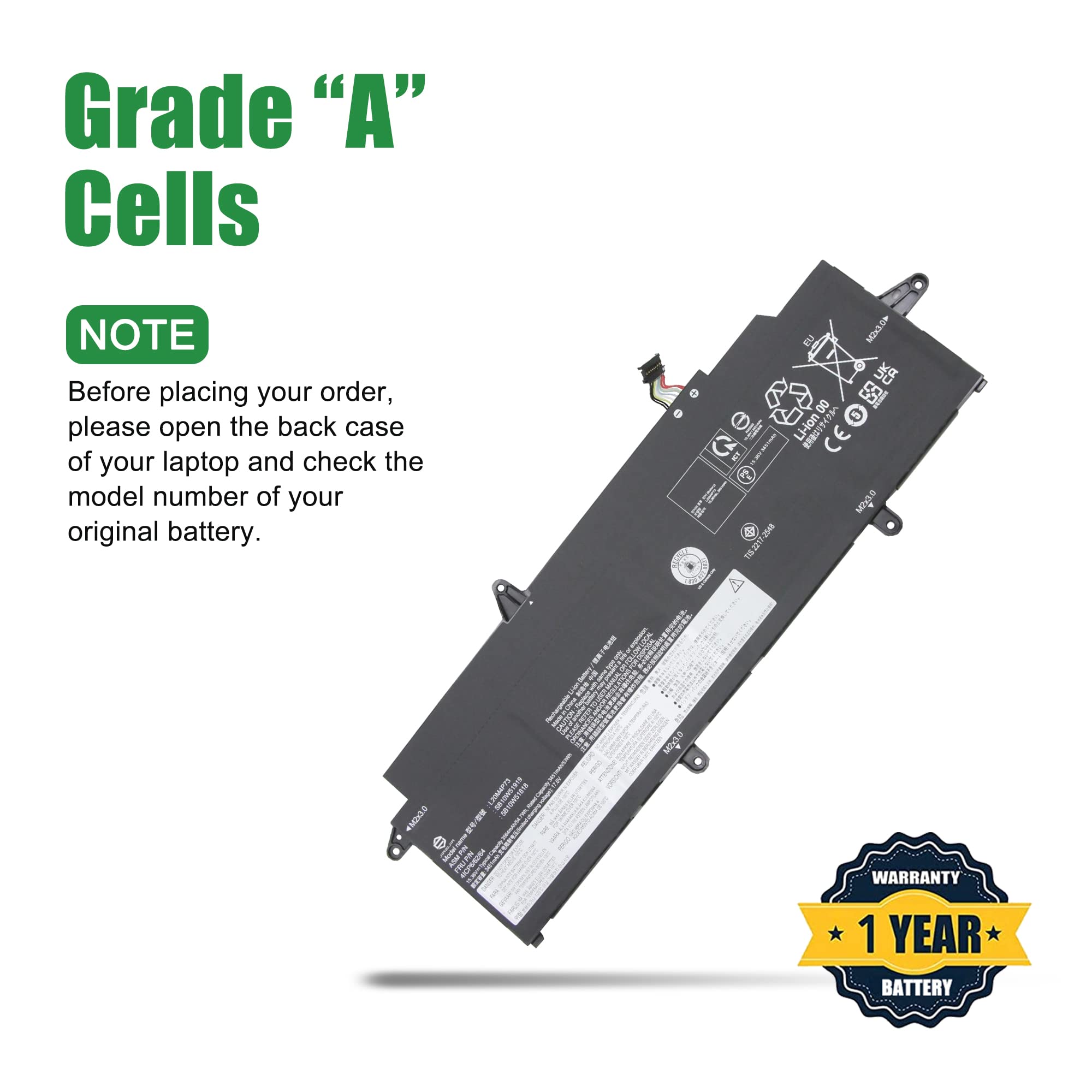 Amazon.com: JIAZIJIA L20M4P73 Laptop Battery Replacement for