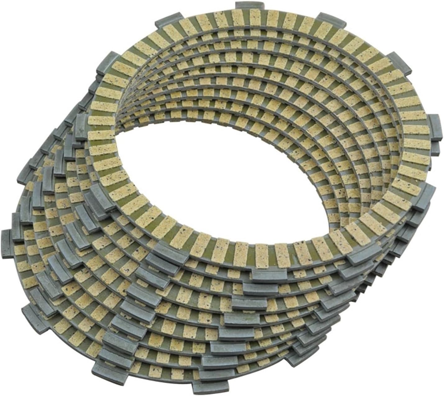 9 Pcs Motorcycle Fibrous Clutch Discs Plates For ZX1100 90-01 ZX1200 02-05 G1100