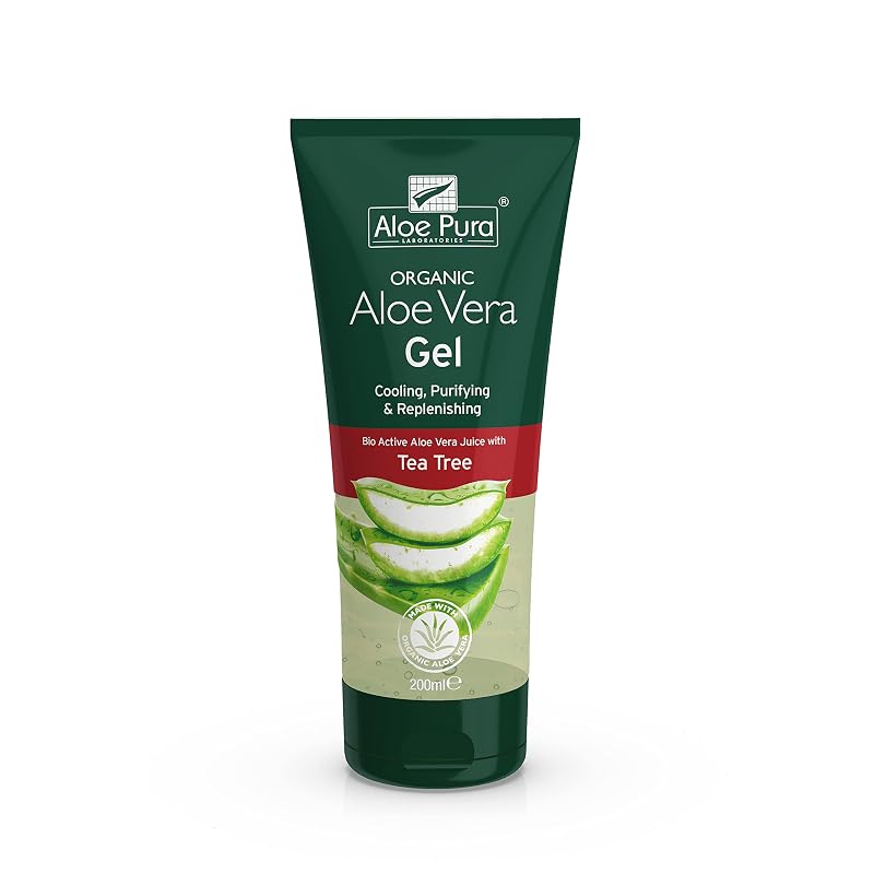 Aloe Pura Gel de Aloe Vera com Tea Tree, 200 mL