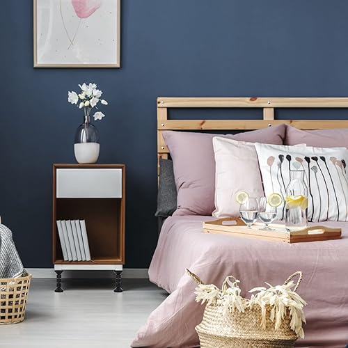 Miniatura 7 de DECHOUS 4 tapones para marco de cama marco de cama roscado, herramienta antiagitación, anclaje de mesita de noche, protector de pared, cojín de