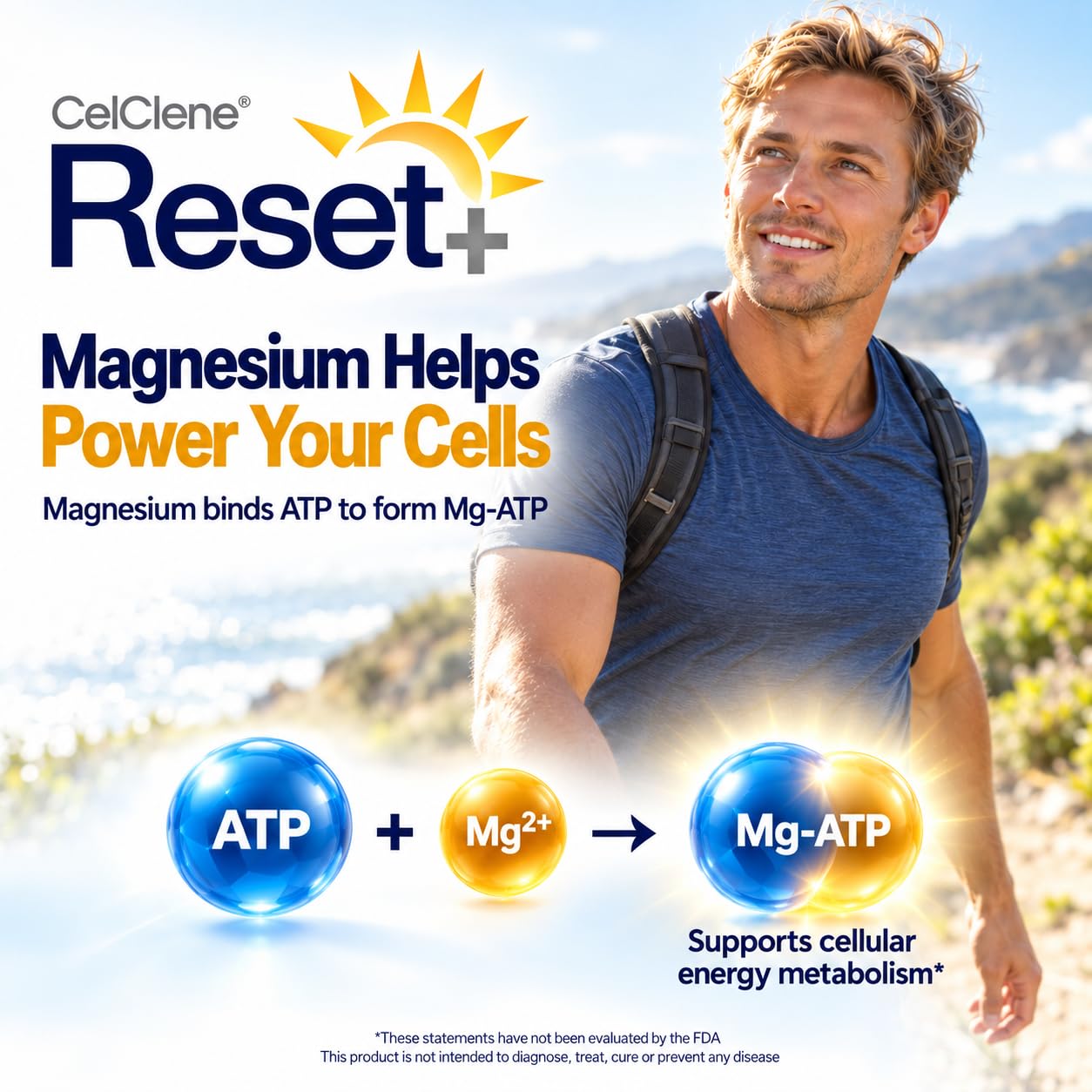 Reset+, 7 Energy Electrolytes, High Methyl B12, Methyl Folate, Pink Salt, High Magnesium, Super B Complex, Green Tea & Green Coffee Extracts, Biotin, Zinc, 72 Trace Minerals — Amazon image 3