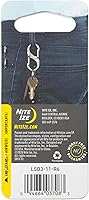 Vista 8 de Nite Ize Mosquetón doble S-Biner SlideLock tamaño 3, con cierre, Acero inoxidable