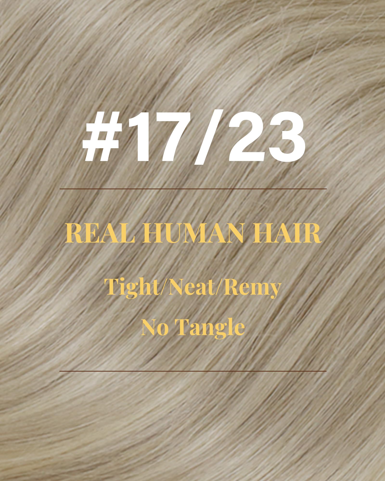 Besuche den HETTO- Hetto Microring Extensions Echthaar Hellgoldbraun & Hellblond Highlights - Sichere Hitzefreie Befestigung, Wiederverwendbar & Langlebig, Ideal für Mitteldickes Haar und Salon 35cm 50g #17/23 in use