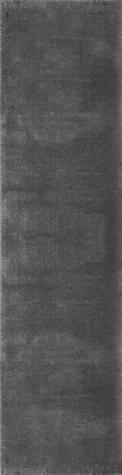 the carpet Relax Moderner Flauschiger Kurzflor Teppich, Anti-Rutsch Unterseite, Waschbar bis 30 Grad, Super Soft, Felloptik, Anthrazit… – Ansicht 3