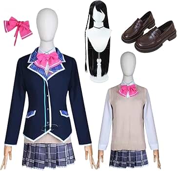 Amazon.co.jp: [COMICOBB] vtuber 月ノ美兎 学級委員 JK 制服 コスプレ