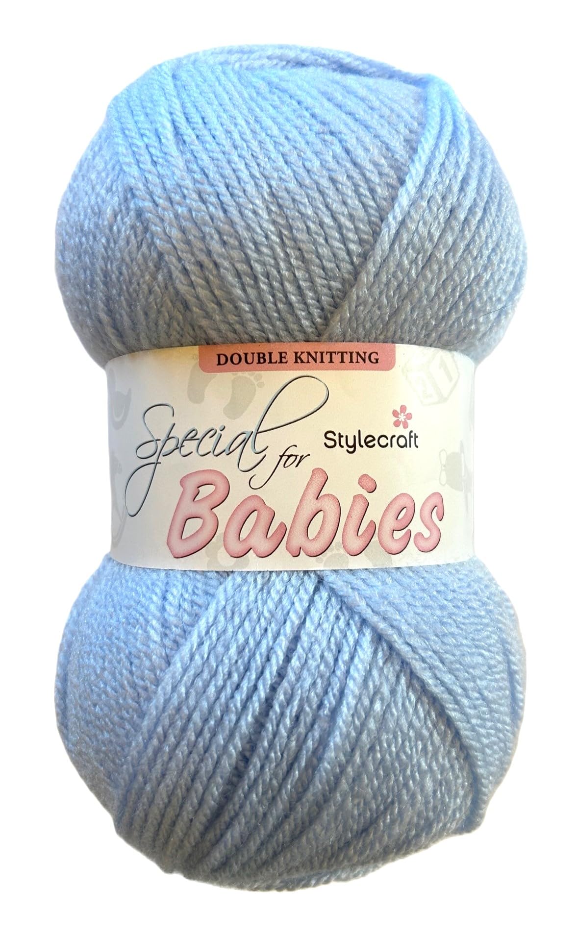 Stylecraft Baby Blue (1232) Knitting Yarn/Wool 100G Ball For Knit & Crochet, Dk - 1232 - Baby Blue