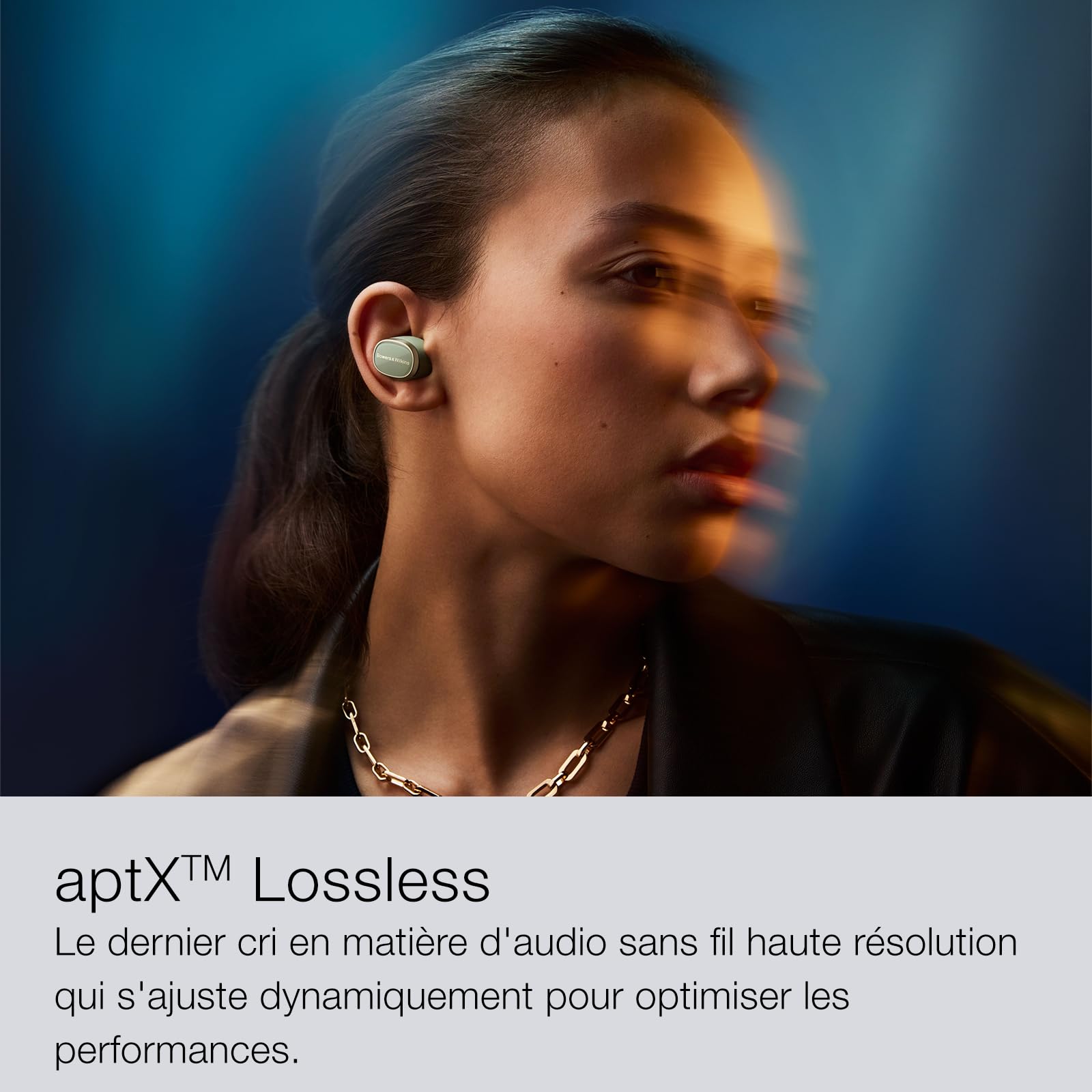 Bowers & Wilkins Pi8 Écouteurs sans Fil True Wireless - Vert Jade