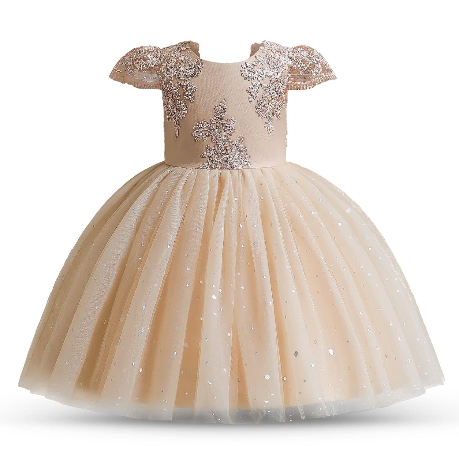 TTYAOVO Flowre Baby Girl Dress Birthday Party Princess Gown