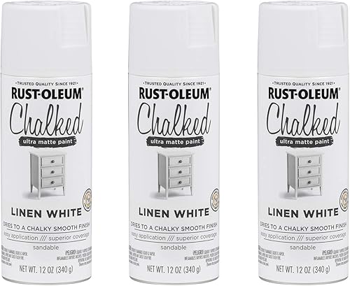 Miniatura 146 de Rust-Oleum 287722 - Pintura a la tiza ultramate para interiores, 30 onzas, capa superior transparente mate