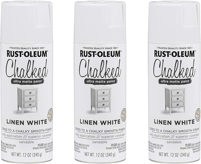 Rust-Oleum Chalked Ultra Matte Spray Paint 3-Pack