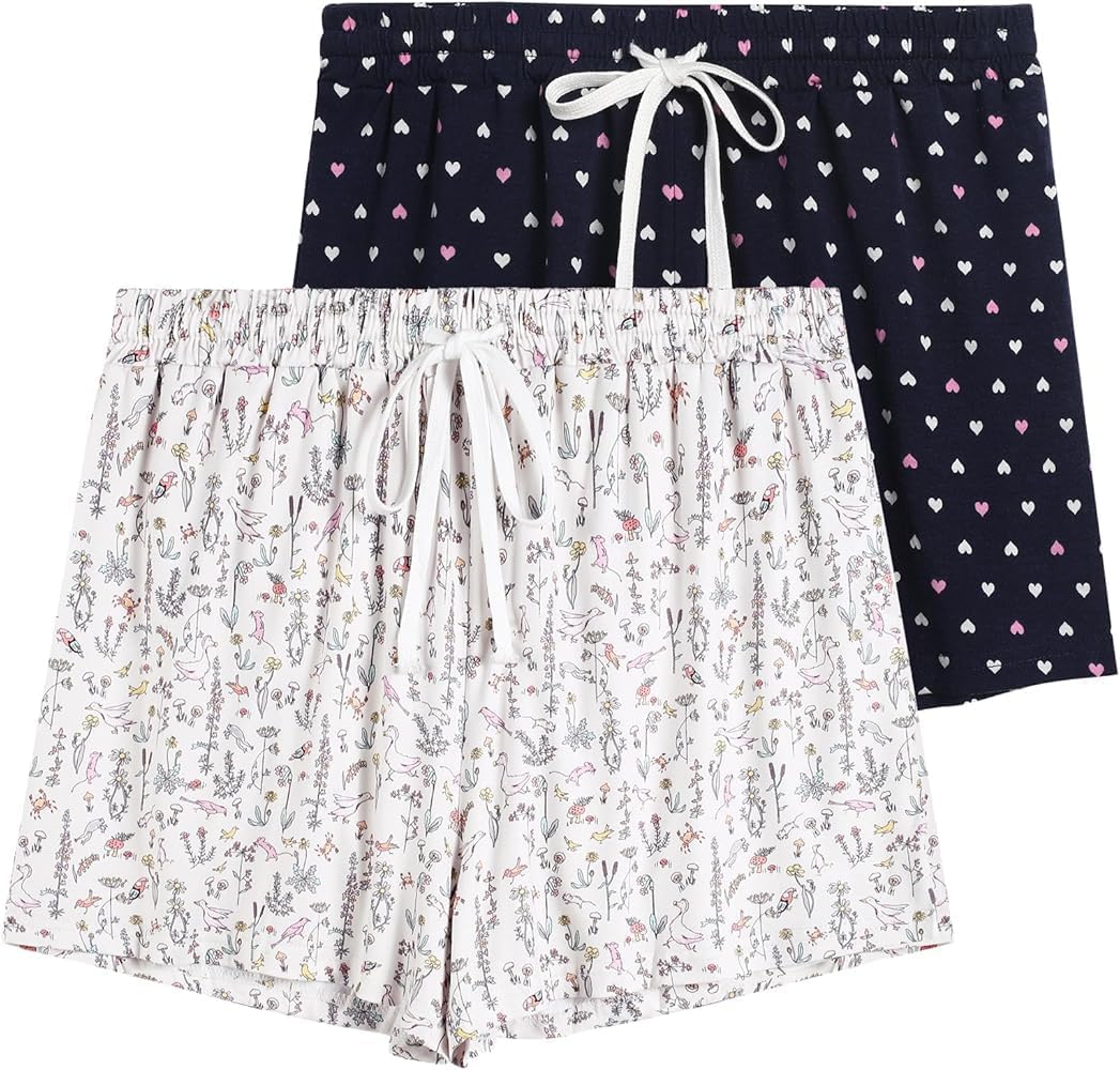 Floral Printed Shorts for Women Pack of 2 (Prints and Colors May Vary)-image-25