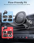 Miracase for MagSafe Car Mount【Streamlined Design & Precision Nuts】 Magnetic Phone Holder for Car Phone Holder Mount Dash for Car Accessories for Men for iPhone 17 Pro Max 16 15 14 13 12