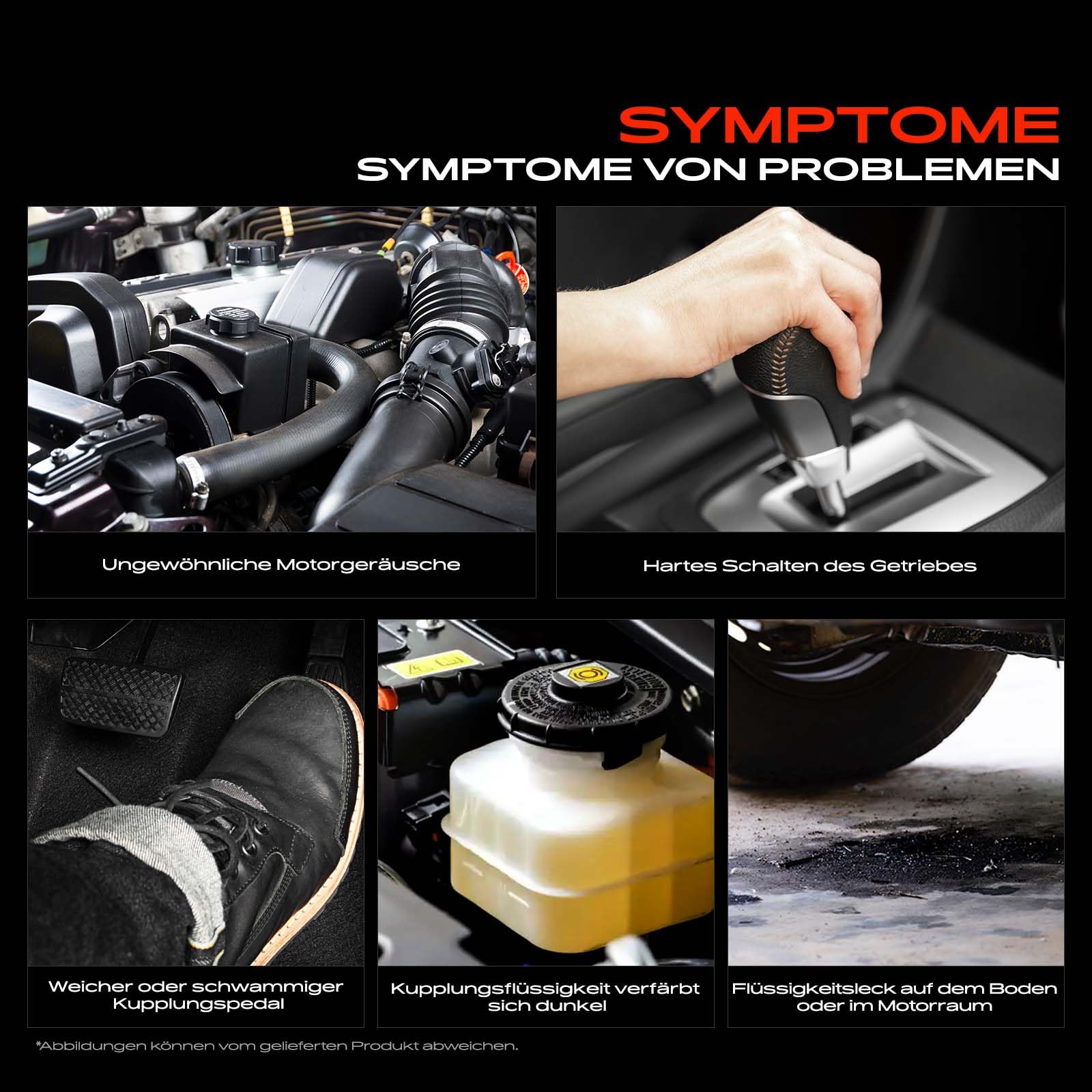 Frankberg Zentralausrücker Kupplung ohne Sensor Kompatibel mit Fiesta V JD JH 1.2L-1.6L 2001-2008 B-Max JK 1.0L-1.6L 2012-2023 C-Max DM2 1.6L-1.8L 2007-2010 Replace# 510005810
