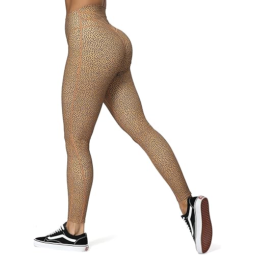 Aoxjox High Waisted Workout Leggings for Women Trinity Yoga Pants 26.5"