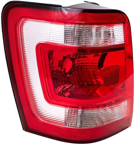 Conjunto de luces traseras para Ford Escape 2008 2009 2010 2011 2012 – Compatible con el lado del conductor de las luces traseras de escape –