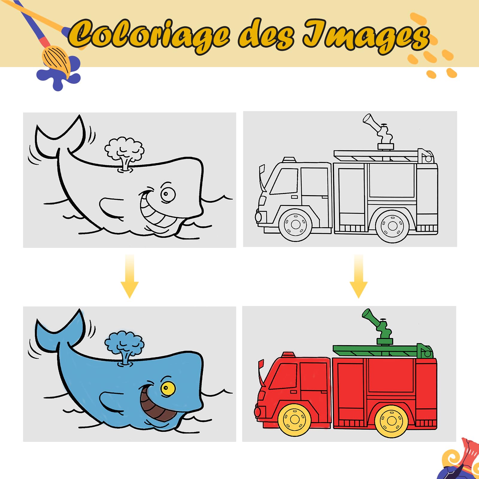 24 Livres De Coloriage Elfew Pour Enfants - 288 Modèles - 3-8 Ans
