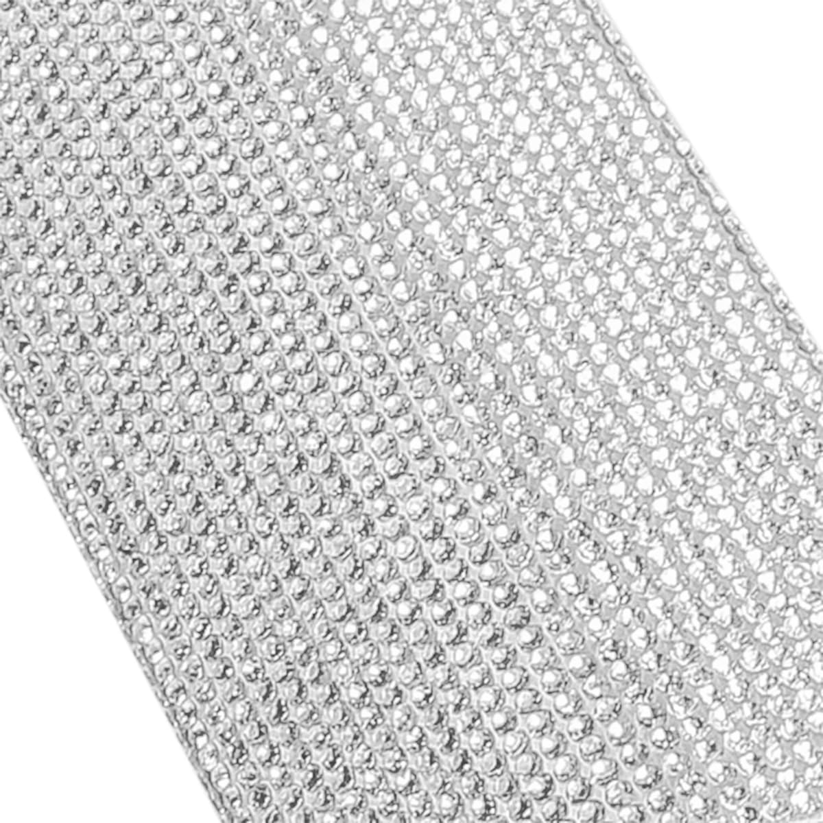 Housse de Poignée en Cristal Argenté pour Microphone sans Fil Universel - Shine on Tour et Performance