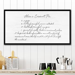 Pretty Perfect Studio Personalized Handwritten Recipe Gifts, Family Kitc...