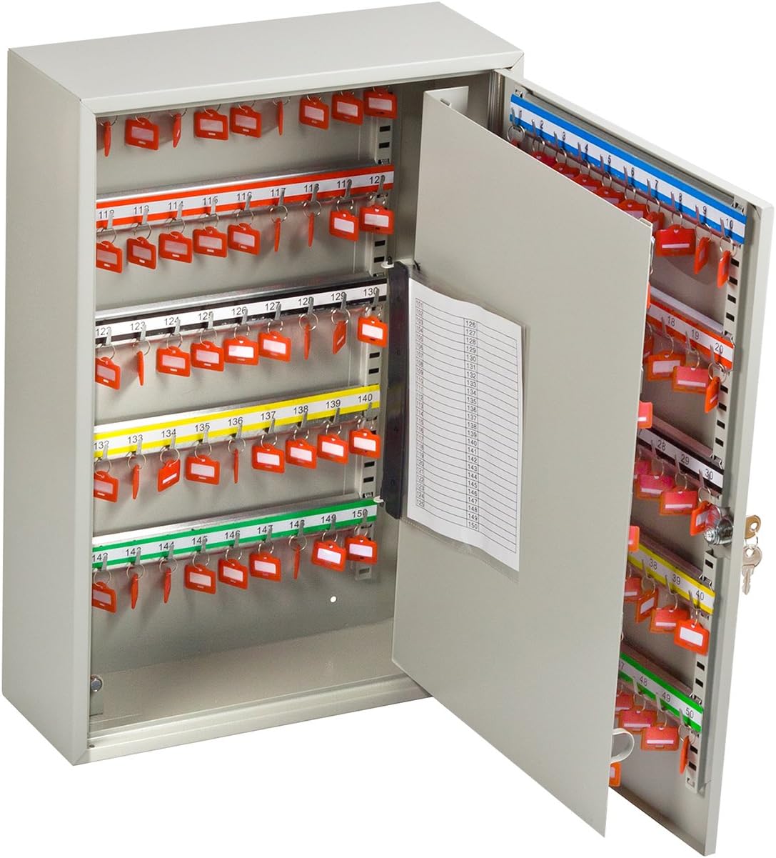 OfficeForce Key-Box for 150 Keys, Lockable (20087)