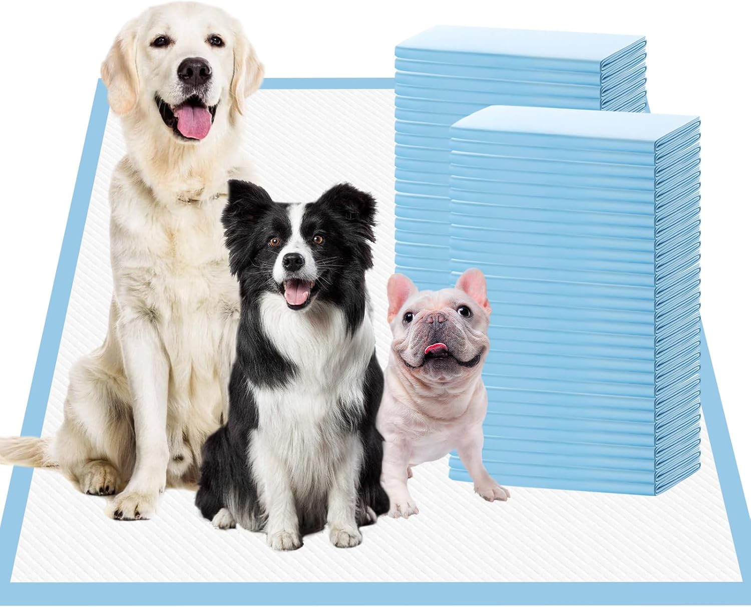 Extra Large Pee Pads for Dogs, 36″x36″ 30 Counts Puppy Pads XL, Puppy Pee Pads Super Absorbent & Leak-Proof, Jumbo Disposable Training Pads, Wee Wee Pads for Dogs, Potty Pads, Doggy Pads