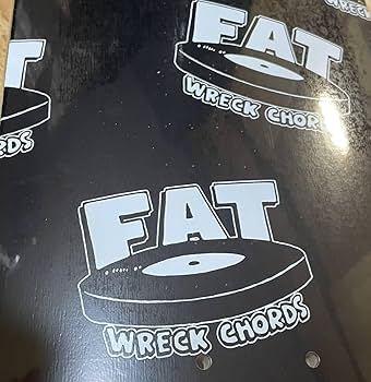 FAT Wreck Chords スケートボードデッキ Amazon.co.jp: Fat