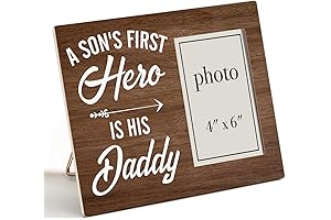 Personalized Father's Day Photo Frame: A Cherished Keepsake from Son