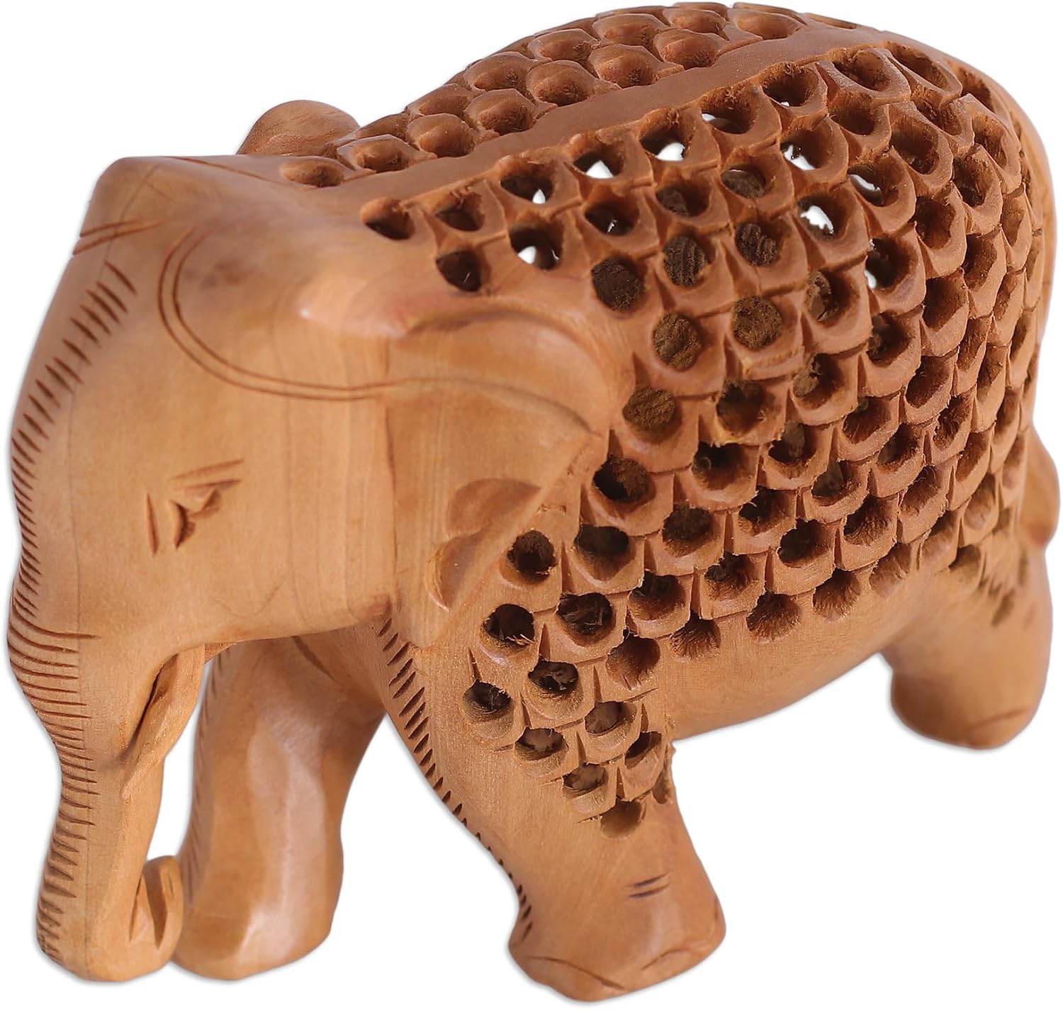 Novica Handmade Regal Giant Wood Sculpture