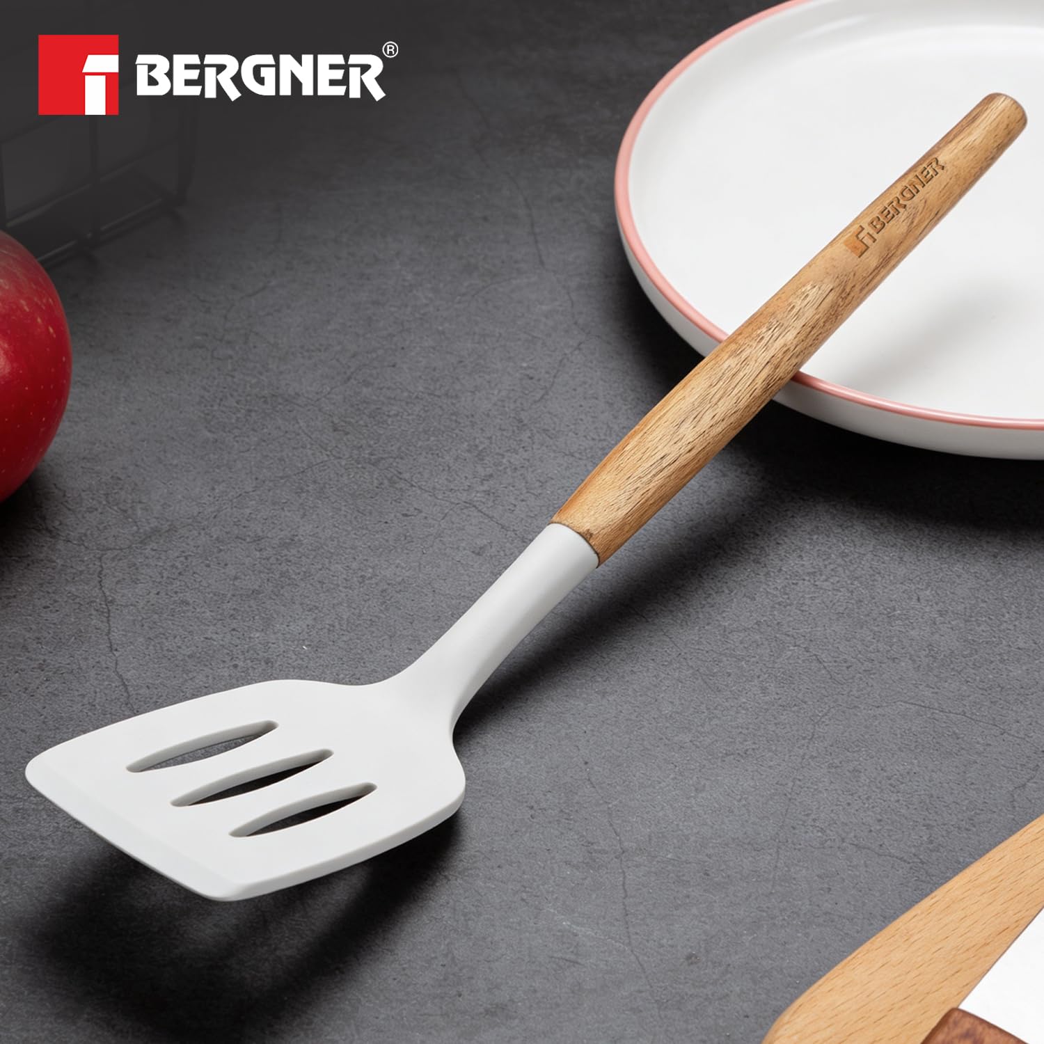 Bergner Silicone Turner - Flip Fish & Pancakes -2