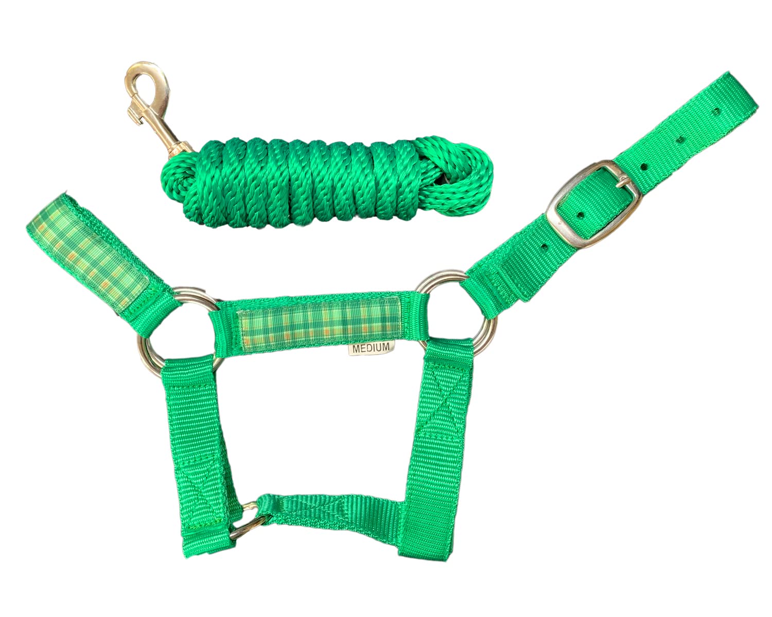 HalterUp Cute and Stylish Miniature Donkey Halters and Lead Ropes (2 Item Bundle) Available in 10 Colors