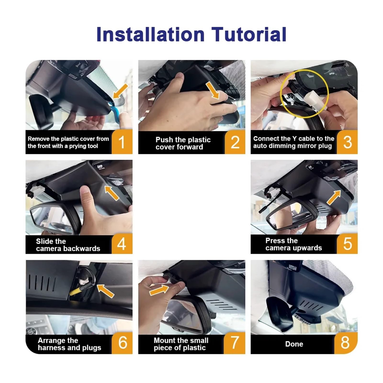 Fitcamx 4K Dash Cam Compatible with Kia Sportage 2023 2024 2025 (Part No#DW010/P1020/R2010), OEM Look, UHD 2160P Video, Built-in WiFi & APP, Loop Recording, G-Sensor, Easy to Set, 64GB Card