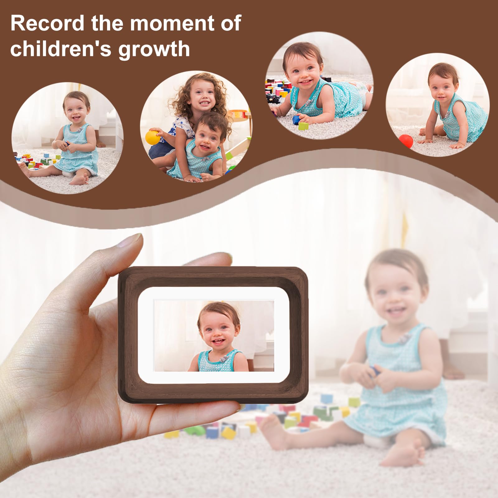 Amazon.com - Youncewooder 2x3 Picture Frame with 1x2 Mat - Natural