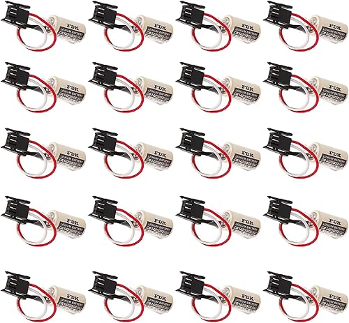 Miniatura 1 de Paquete de 20 batería CR14250SE 12AA 3V 1000mAh PLC Batería de litio para FDK 1747-BA PLC fuente de alimentación de respaldo de batería